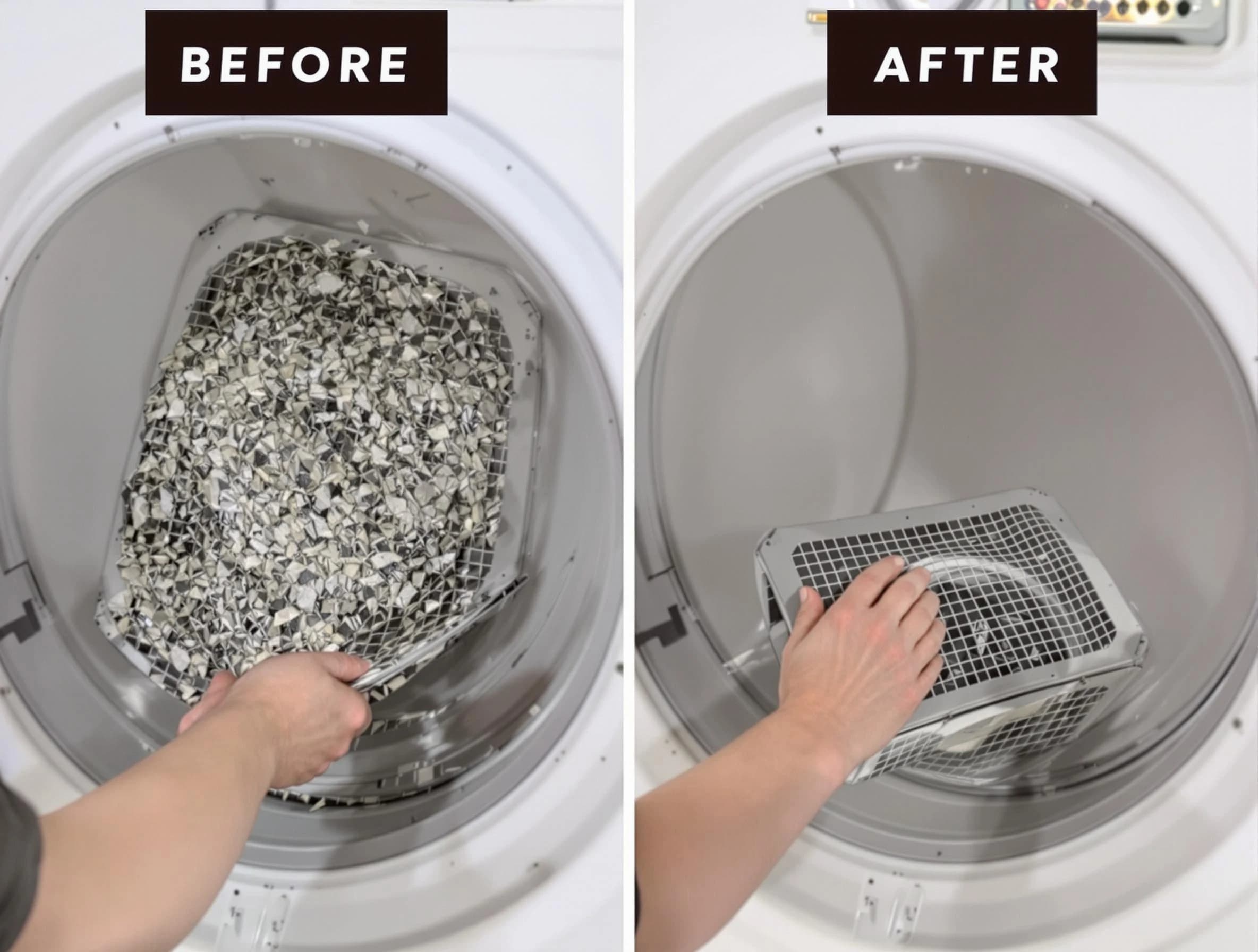 Professional lint trap cleaning by Bluffdale Dryer Vent Cleaning in Bluffdale