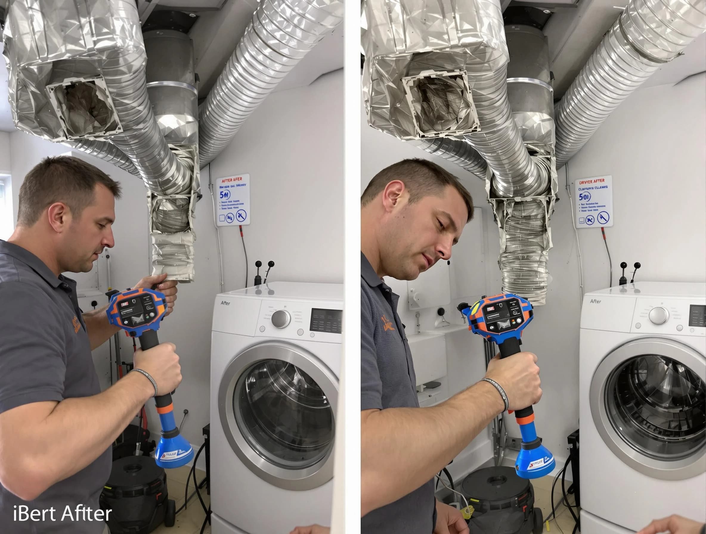 Professional clogged vent cleaning by Bluffdale Dryer Vent Cleaning in Bluffdale