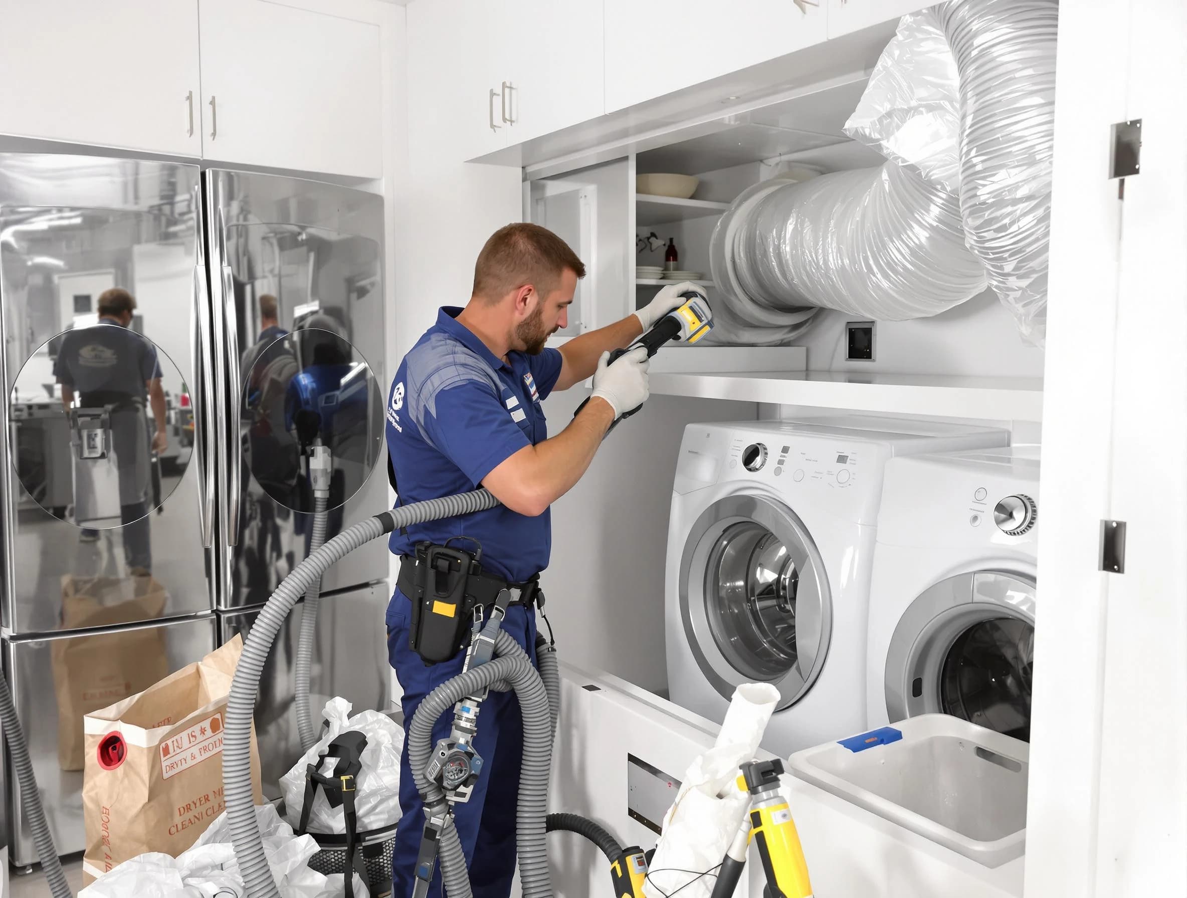 Professional duct cleaning by Bluffdale Dryer Vent Cleaning in Bluffdale