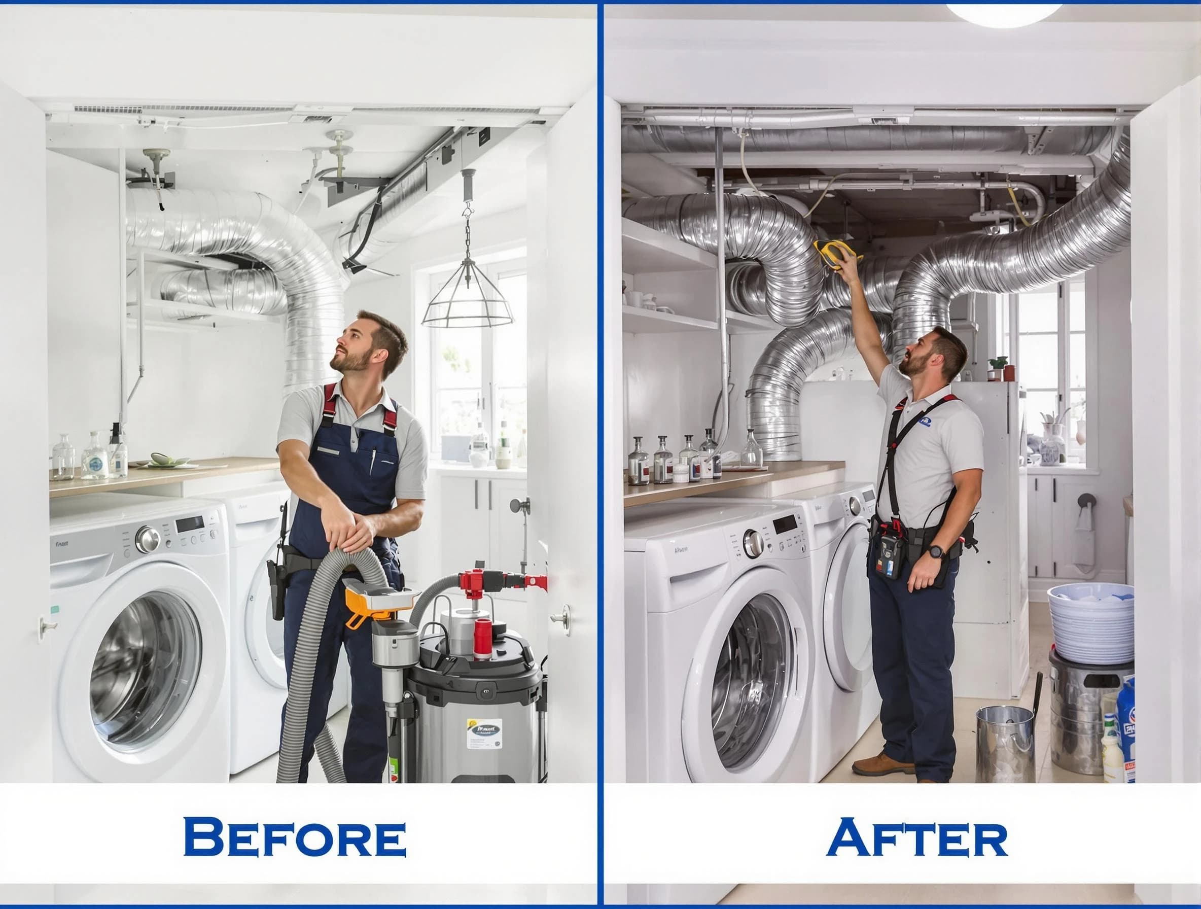 Expert gas dryer vent cleaning by Bluffdale Dryer Vent Cleaning in Bluffdale