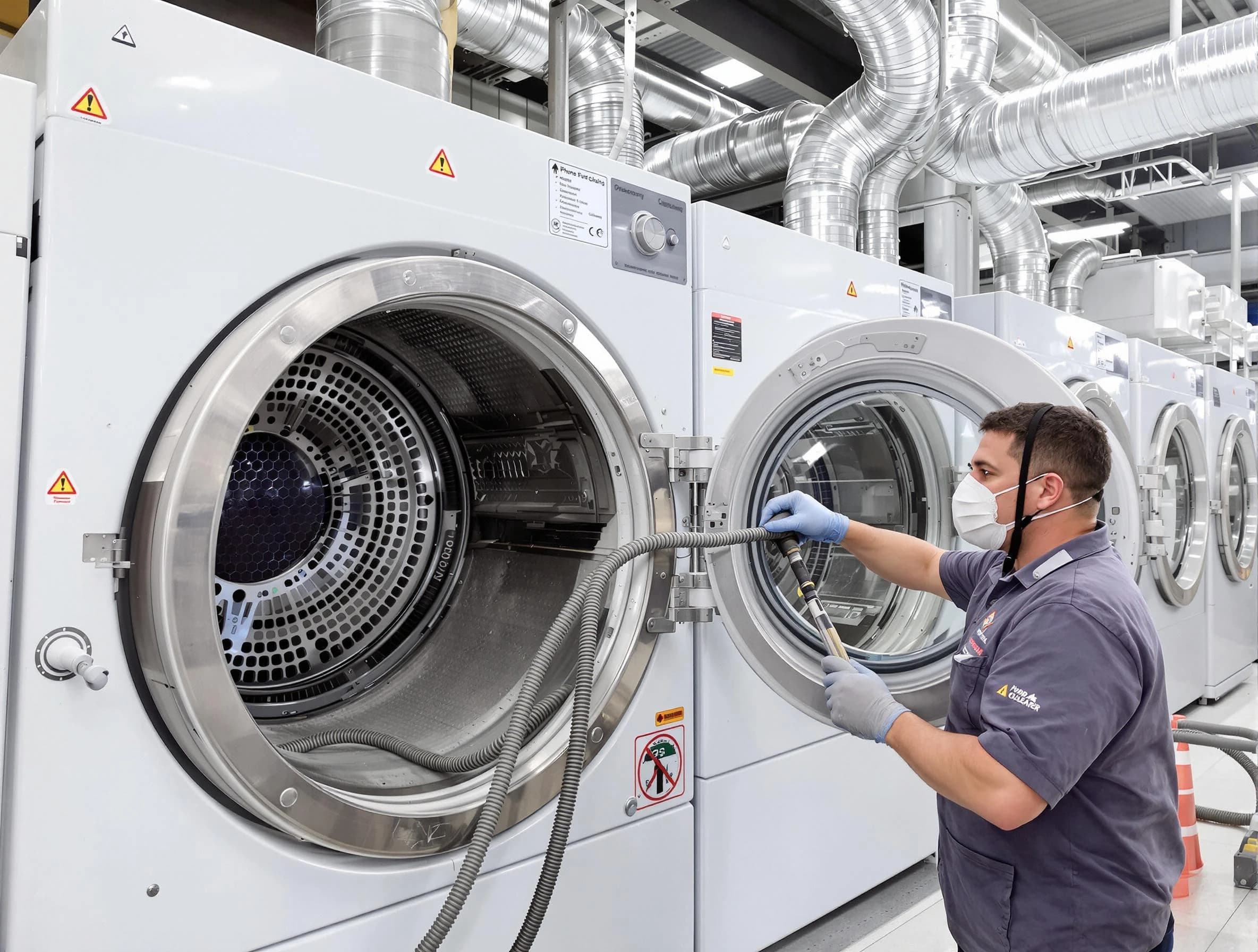 Industrial-grade dryer vent cleaning by Bluffdale Dryer Vent Cleaning in Bluffdale