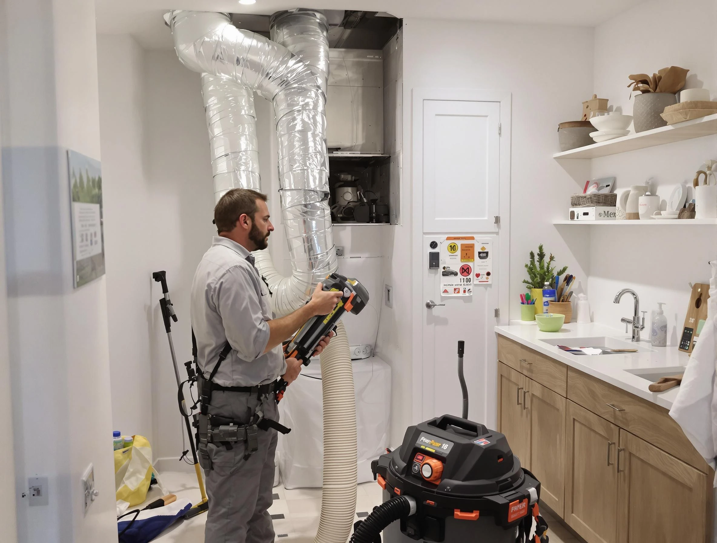 Clogged Dryer Vent Cleaning in Bluffdale