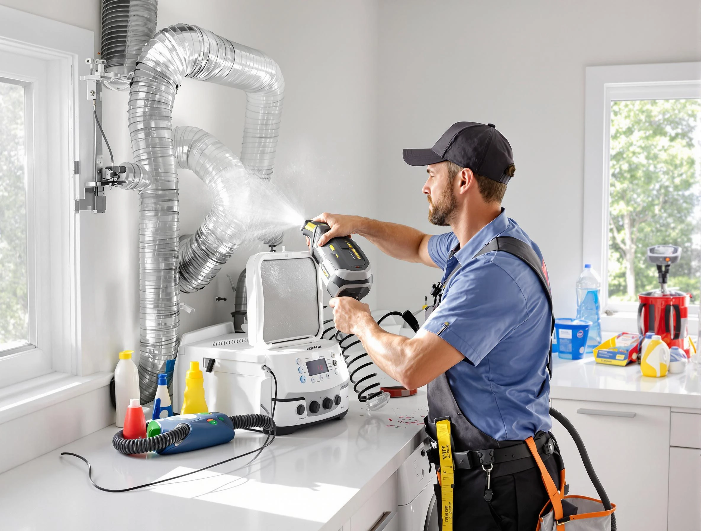 Residential Dryer Vent Cleaning in Bluffdale