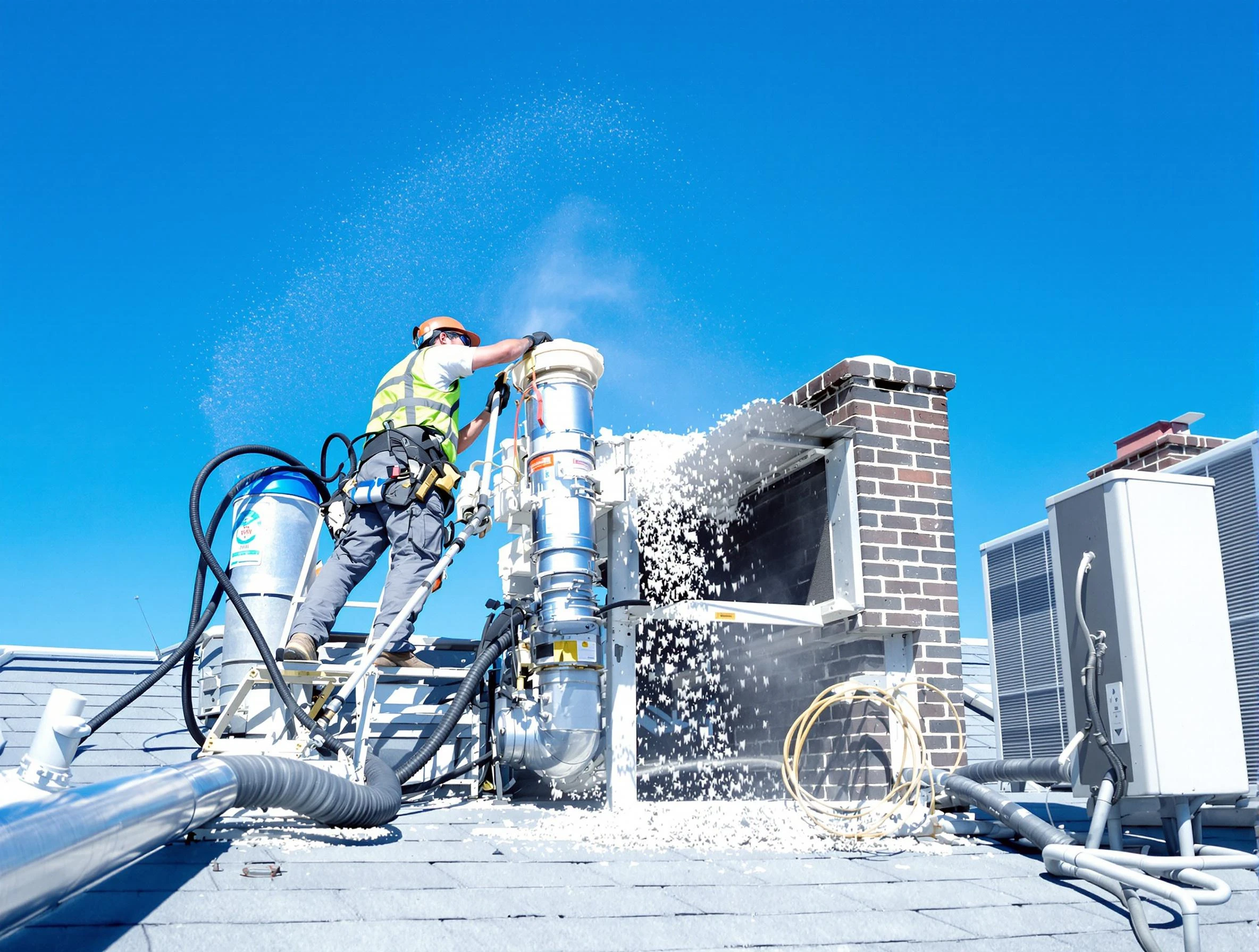 Expert roof dryer vent cleaning by Bluffdale Dryer Vent Cleaning in Bluffdale