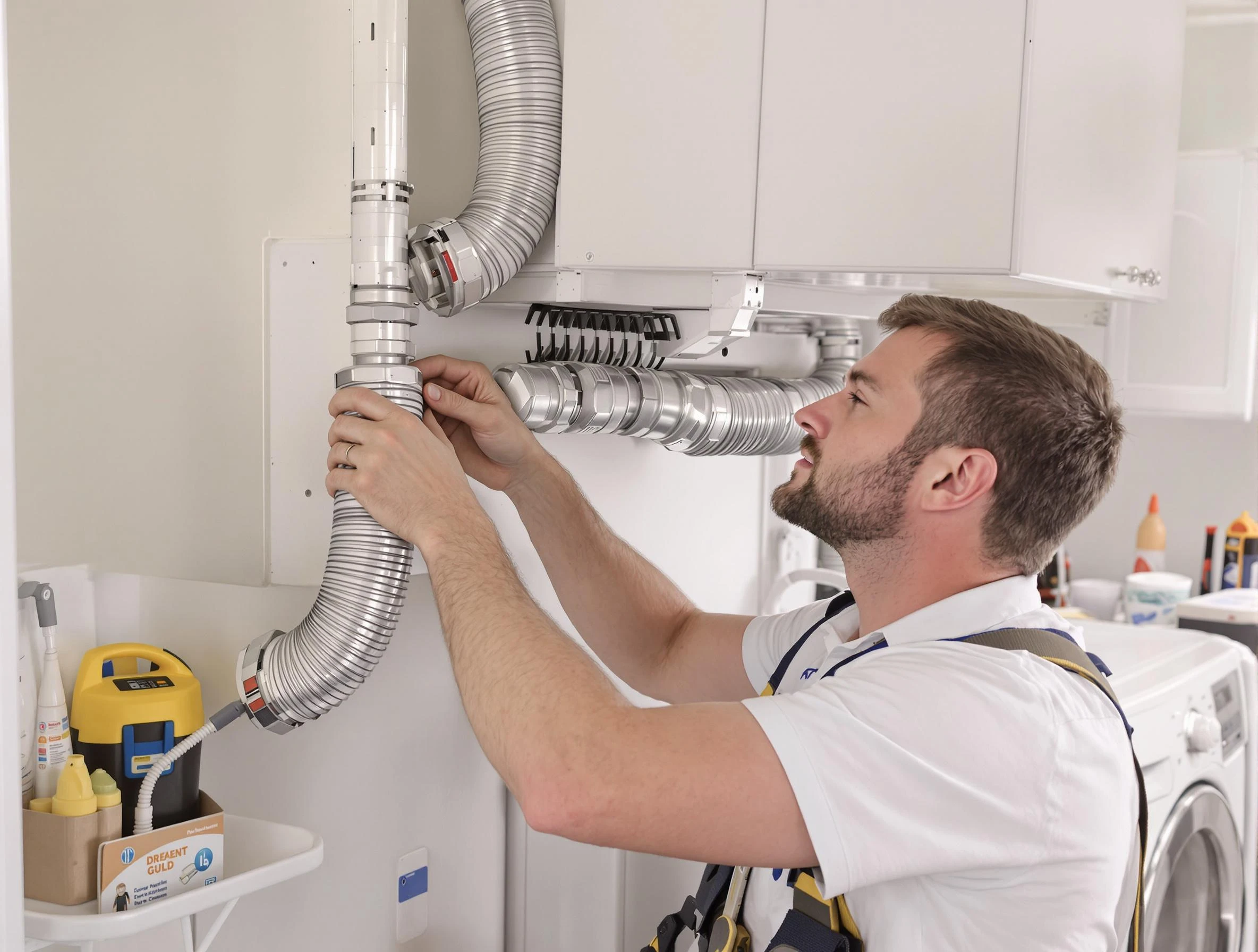 Professional dryer vent repair and installation by Bluffdale Dryer Vent Cleaning in Bluffdale